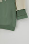 Boy's Tracksuit Set with Lettering Print and Block Pattern on the Sleeves, Ages 4-9, Mint Green - 8