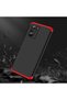 Redmi K40 Compatible Case Bottom Top Snap-On 3 Piece Ays Cover - Red - T17309 - 8