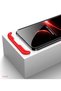 Redmi 8 Compatible Case Bottom-Top Snap-On 3 Piece Ays Cover - Red - T11029 - 7