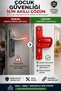 Barrier Door Handle for Schools and Nurseries |   Child Safety Door Handle |   Unbreakable Abs |   Yellow Red Set of 10 - 5