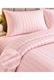 Cotton Ease Double Comforter Set with pillow cover - 200×220 cm – Blush I 100% Premium Cotton I 250 Thread Count. - 2