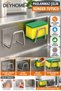 1 Piece Stainless Steel Adhesive Dish Sponge Holder Sink Organizer Under-Sink Sponge Holder Hanger - 4