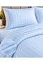 Cotton Ease Double Comforter Set with Pillow Cover- 200×220 cm – Blue Haze I 100% Premium Cotton I 250 Thread Count. - 2
