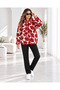 Zippered Plush Fleece Jacket - 2