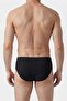 5-Pack Black 100% Cotton Men's Slip Underwear - Black/White/Grey Options - Custom Made Sleep Band Gift - 4