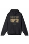 Linkin Park Printed Cotton 3 Thread Threaded Oversize Sweatshirt