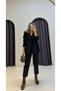 Oversized Blazer Jacket with Belt Detail
