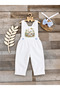 Duck Concept Male Child Pants Overalls Bow Tie Set - 2