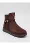 Dvm 1001 Brown Suede Women's Zippered Winter Boots - 6