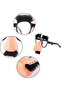 5 Pcs Funny Glasses with Big Nose Eyebrows and Mustache, Disguise Glasses, Perfect Party Favors, Suitable for parties, funny photos - 2