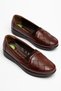 Orthopedic Women's Casual Shoes Tan Genuine Leather with Embroidery Detail