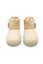 Girls Boys Baby First Step Boots Velcro Mini Boots Slippers Warm Fur Inside Comfortable Light Sole - 3