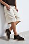 Mary Bitter Brown Genuine Suede Leather Flat Sole Women's Short Boots with Fur Inside