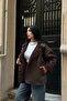 Women's Black Oversize Jacket Coat