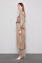 Zipper Closure Cupra Tunic Khaki - 3