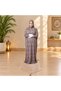 Linda One-Piece Women’s Prayer Dress – Floral Print Islamic Prayer Outfit, Full-Coverage Muslim Prayer Dress for Women, Modest Salah Wear