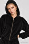 3-Piece Velvet Textured Knitted Top and Bottom Set Lby0106 Black - 4