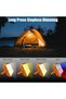 Outdoor LED Solar Light, Work Light Rechargeable 100W, Portable 12000mAh 10000 LM with Stepless Brightness Job Site Battery Rechargeable Floorlight for Emergency Worklight for Power Cut - 2