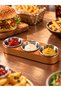 3-in-1 Presentation Set – Breakfast Tray, Sauce Bowl, and Led Candle Holder - 4