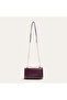 Women's Plum Chain Strap Shoulder Bag