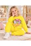 Girl's Cute Teddy Bear Printed 2-Piece Pajama Set - 2