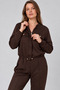 Women's Modal Fabric Tracksuit Set with Buckle Detail - 5