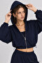3-Piece Modal Top and Bottom Set Lby0101 Dark Blue - 3