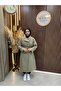 Melia Premium Waterproof Belted Oversize Trench Coat |   Khaki - 2