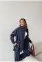 Women's Front Sleeves with Bead Embroidery Tansel Fabric Bambir Ceken Pant Suit