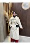 Melia Premium Waterproof Belted Oversize Trench Coat |   Beige - 3