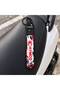 Kymco New Model Double-Sided Print (19 cm) Attaches to the Wrist, Stylish Design Quality Motorcycle Keychain, Motorcycle Accessory, Biker Accessory - 3