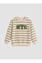 Striped Nyc Embroidered Baby Boy Set - 3
