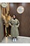 Melia Premium Waterproof Belted Oversize Trench Coat |   Khaki - 4