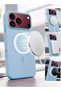 Apple iPhone 18 Pro 5G 2026 SilkTouch Premium Matte Silicone Protective with Thin Magsafe Case Cover - 5