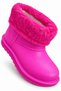 Slr Shoes Waterproof Girls' Eva Rain Snow Boots with Fur Inside - 3