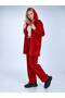 Women's Wide Leg Long Velvet Suit