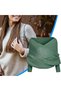 وشاح محبوك بأكمام دافئ، مريح، متعدد الاستخدامات، ناعم - 6