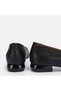 Large Size Women's Genuine Leather Shoes 41-42-43-44-Black Leather - 8