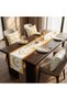 Table Runner and 4 Pcs Pillow Covers Decorations for Home Set Table Decoration Table Runner for Dini - 7