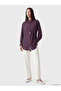 Two Mt Shop Quality Lcw Studio Women's Plum Dobby Shirt Tunic - 2