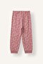 100% Cotton Printed Top and Elasticized Bottom 2-Piece Pajama Set for Baby Girl I8732A526Wn - 8