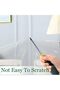 Clear Plastic Tablecloth Protector, 100% Waterproof Oilproof Stain Resistant Wipeable Rectan - 2
