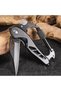Multitool Carabiner Knife, Keychain Multi Tools with Windows Breaker and Screwdriver, Bottle Opener - 7