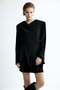 Flounced cowl-neck dress - 3