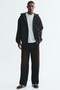 Loose Fit Zip-through hoodie - 2
