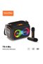 TB-4 mic Wireless Portable Bluetooth Speaker with 2 Wireless Mics black color - 2