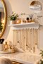 Metal Jewelry Hanger and Organizer Rack - Necklace Earring Bracelet Organizer - Wall Mounted Jewelry Stand - 2
