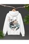 Qifrey Witch Hat Atelier Anime Printed Oversize Hooded Sweatshirt