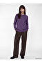 Esvab • Modern & Distinctive Zero Roba Collar Women's Knitwear Tunic - 3