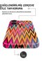 Samsung a07 rainbow zigzag protect slim glossy full cover printing camera protection phone case - 3